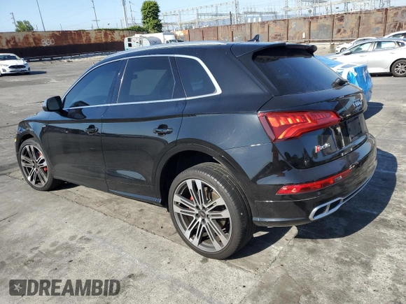 2018 Audi SQ5 Premium Plus with VIN WA1A4AFY3J2138336, listed as a Copart auction lot 56343445 with 45,763 mi miles and Salvage title. Bid and sale history available at DreamBid. Image 2.