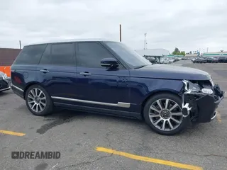 2015 Land Rover Range Rover Autobiography with VIN SALGV2TF1FA198949, listed as a IAAI auction lot 42110536 with 134,560 mi miles and . Bid and sale history available at DreamBid. Image 13.