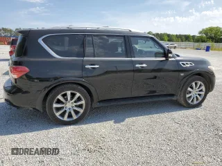 2014 Infiniti QX80 with VIN JN8AZ2NF8E9555689, listed as a Copart auction lot 53536325 with 191,185 mi miles and Clean Title. Bid and sale history available at DreamBid. Image 3.