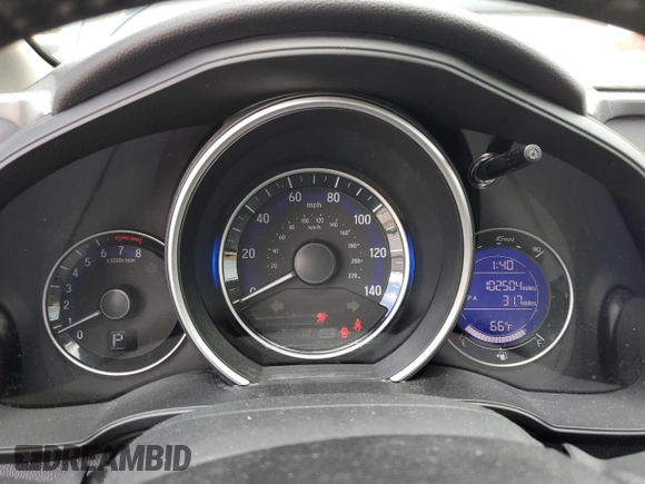 2015 Honda Fit EX-L with VIN 3HGGK5H80FM747461, listed as a Copart auction lot 55731265 with 102,504 mi miles and Salvage title. Bid and sale history available at DreamBid. Image 9.