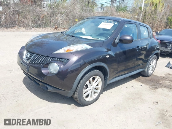 2014 Nissan Juke Nismo with VIN JN8AF5MV0ET363009, listed as a IAAI auction lot 42062690 with 112,037 mi miles and . Bid and sale history available at DreamBid. Image 2.
