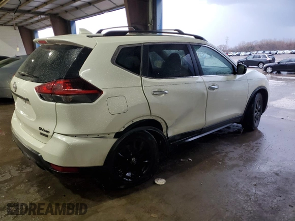 2018 Nissan Rogue SV with VIN 5N1AT2MV5JC819711, listed as a Copart auction lot 51777755 with 70,777 mi miles and Salvage Title. Bid and sale history available at carsss.com. Image 3.