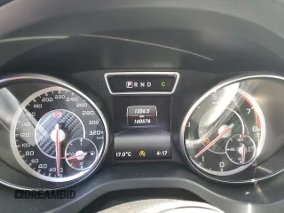 2015 Mercedes-Benz CLA 45 AMG with VIN WDDSJ5CB7FN195208, listed as a Copart auction lot 53161445 with 160,576 mi miles and Clean Title. Bid and sale history available at DreamBid. Image 9.