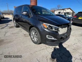 2019 Kia Sedona LX with VIN KNDMB5C14K6534244, listed as a Copart auction lot 48829225 with 85,978 mi miles and Clean Title. Bid and sale history available at carsss.com. Image 1.