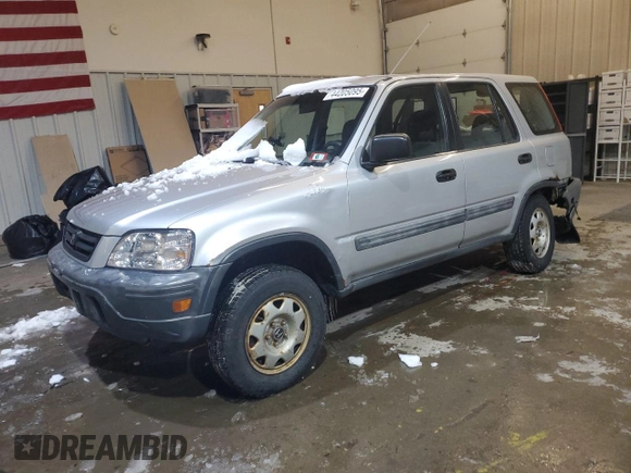 2000 Honda CR-V LX with VIN JHLRD1842YC047357, listed as a Copart auction lot 44205095 with 96,643 mi miles and Salvage Title. Bid and sale history available at carsss.com. Image 1.