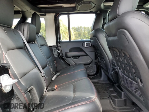 2023 Jeep Wrangler Rubicon with VIN 1C4HJXFN4PW636133, listed as a Copart auction lot 75499614 with 13,252 mi miles and Salvage title. Bid and sale history available at DreamBid. Image 11.