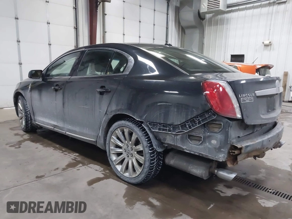 2010 Lincoln MKS w/EcoBoost with VIN 1LNHL9FT5AG606768, listed as a IAAI auction lot 41504590 with 112,275 mi miles. Bid and sale history available at carsss.com. Image 3.