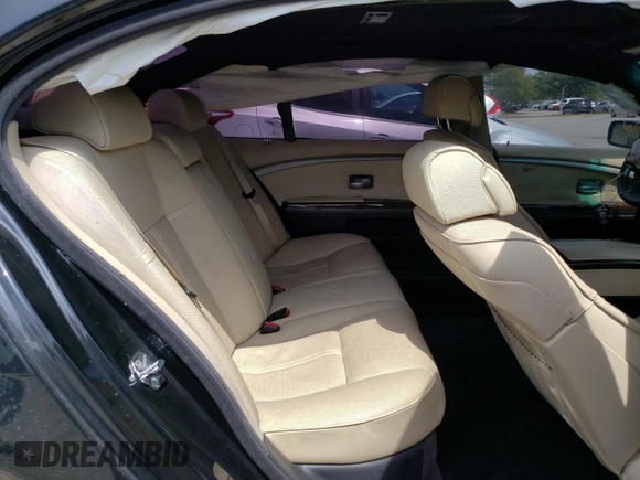 2008 BMW 7 Series 750Li with VIN WBAHN835X8DT84705, listed as a Copart auction lot 67658184 with 191,868 mi miles and Salvage Title. Bid and sale history available at DreamBid. Image 10.