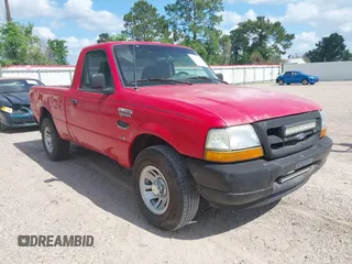 1999 Ford Ranger XL with VIN 1FTYR10V3XPB90632, listed as a IAAI auction lot 42129155 with 316,641 mi miles. Bid and sale history available at carsss.com. Image 1.