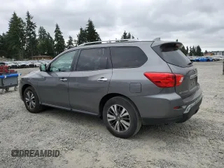 2019 Nissan Pathfinder S with VIN 5N1DR2MM7KC645399, listed as a Copart auction lot 60463925 with 115,053 mi miles and Salvage title. Bid and sale history available at DreamBid. Image 2.