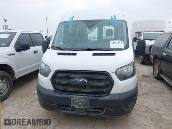 2021 Ford Transit Cargo with VIN 1FTBR1C80MKA31085, listed as a IAAI auction lot 42156172 with 41,076 mi miles and . Bid and sale history available at DreamBid. Image 12.
