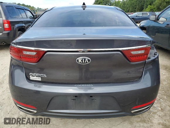 2018 Kia Cadenza Premium with VIN KNALB4J1XJ5127541, listed as a Copart auction lot 70212834 with 75,475 mi miles and Salvage Title. Bid and sale history available at carsss.com. Image 6.