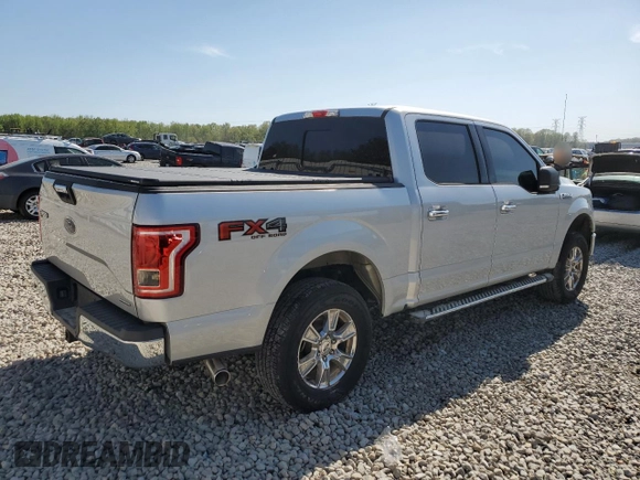 2016 Ford F-150 XLT with VIN 1FTEW1EF6GKF40216, listed as a Copart auction lot 52339435 with 127,245 mi miles and Salvage Title. Bid and sale history available at carsss.com. Image 3.