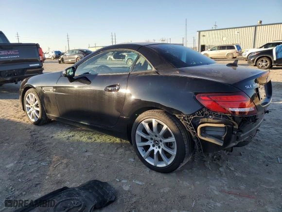 2020 Mercedes-Benz SLC with VIN W1KPK3JA2LF170126, listed as a Copart auction lot 88535245 with 60,141 mi miles and Salvage Title. Bid and sale history available at carsss.com. Image 2.