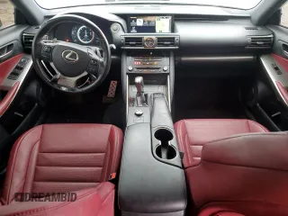 2017 Lexus IS 300 with VIN JTHCM1D21H5021648, listed as a Copart auction lot 51673075 with 117,235 mi miles and Clean title. Bid and sale history available at DreamBid. Image 8.