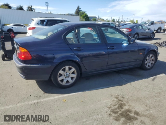 2001 BMW 3 Series 325i with VIN WBAAV334X1FU92599, listed as a Copart auction lot 52724155 with 82,156 mi miles and Clean Title. Bid and sale history available at carsss.com. Image 3.