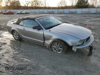 2009 Ford Mustang with VIN 1ZVHT84N495121741, listed as a Copart auction lot 85447264 with 165,247 mi miles and Salvage title. Bid and sale history available at DreamBid. Image 4.