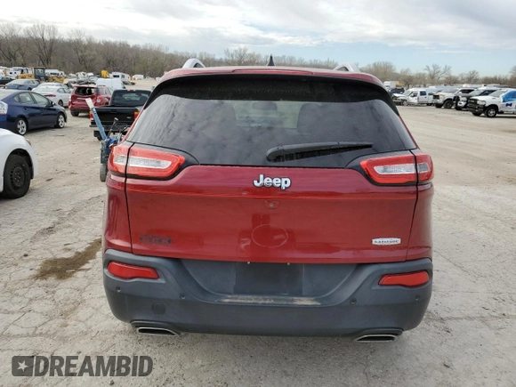 2016 Jeep Cherokee Altitude with VIN 1C4PJLCS2GW233752, listed as a Copart auction lot 50442815 with 140,597 mi miles and Clean Title. Bid and sale history available at carsss.com. Image 6.