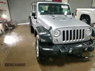 2014 Jeep Wrangler Unlimited Sport with VIN 1C4BJWDG9EL140263, listed as a Copart auction lot 47652785 with 39,493 mi miles and Salvage Title. Bid and sale history available at DreamBid. Image 13.