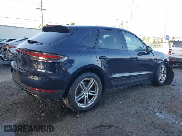 2021 Porsche Macan with VIN WP1AA2A53MLB13676, listed as a Copart auction lot 52033765 with Not Provided miles and Non Repairable. Bid and sale history available at DreamBid. Image 3.