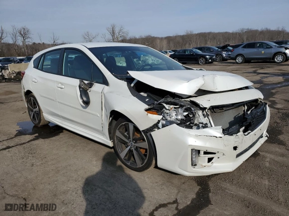 2017 Subaru Impreza Sport with VIN 4S3GTAK61H3706790, listed as a Copart auction lot 46050105 with 75,720 mi miles and Salvage Title. Bid and sale history available at carsss.com. Image 4.