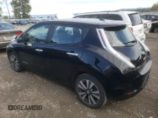 2015 Nissan LEAF SV with VIN 1N4AZ0CP1FC317091, listed as a Copart auction lot 71909263 with 35,621 mi miles. Bid and sale history available at carsss.com. Image 2.