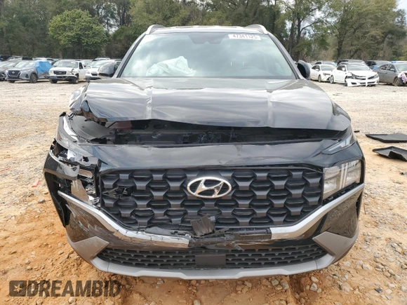 2023 Hyundai Santa Fe SEL with VIN 5NMS24AJ3PH610888, listed as a Copart auction lot 47341125 with 25,450 mi miles and Salvage Title. Bid and sale history available at DreamBid. Image 5.