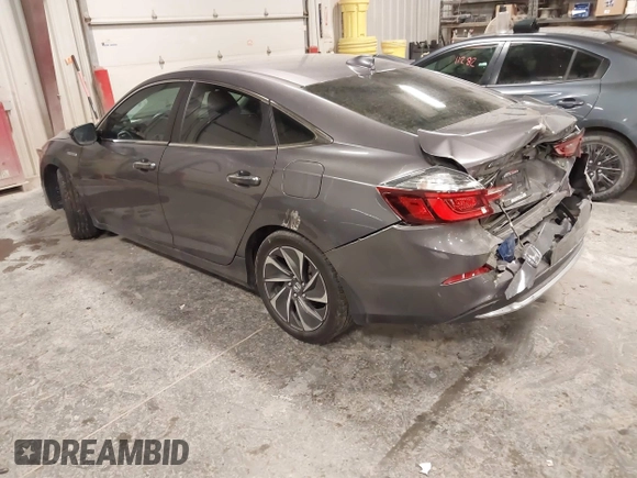 2022 Honda Insight Touring with VIN 19XZE4F98NE011462, listed as a IAAI auction lot 41620374 with 20,078 mi miles and . Bid and sale history available at DreamBid. Image 3.