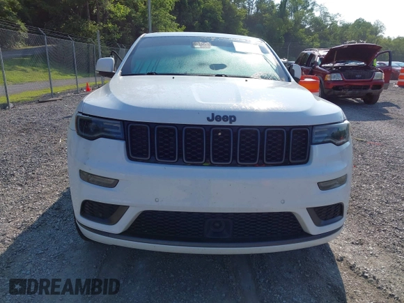 2021 Jeep Grand Cherokee Overland with VIN 1C4RJFCG3MC502165, listed as a IAAI auction lot 42404863 with 100,197 mi miles and . Bid and sale history available at DreamBid. Image 12.