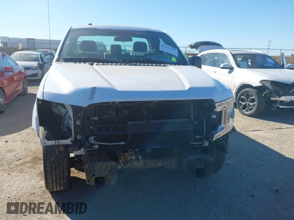 2018 Ford F-150 XL with VIN 1FTMF1CB6JKE06101, listed as a IAAI auction lot 41411228 with 34,612 mi miles. Bid and sale history available at carsss.com. Image 13.