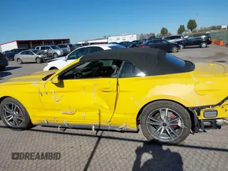 2017 Ford Mustang EcoBoost Premium with VIN 1FATP8UH3H5245063, listed as a IAAI auction lot 40810938 with 76,232 mi miles. Bid and sale history available at carsss.com. Image 14.
