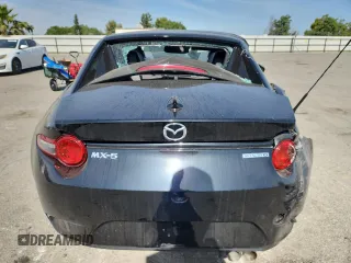 2022 Mazda MX-5 Miata Grand Touring z VIN JM1NDAM77N0503295, wystawiony jako Copart lot #58703795 z przebiegiem 14 237 mil mil oraz Szkoda całkowita • Salvage title. Historia ofert i sprzedaży dostępna na DreamBid. Obrazek 6.