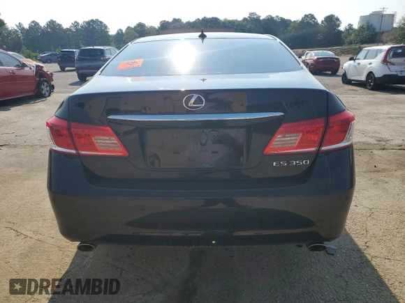 2012 Lexus ES 330 with VIN JTHBK1EG0C2483589, listed as a Copart auction lot 58309755 with 125,400 mi miles and Salvage title. Bid and sale history available at DreamBid. Image 6.