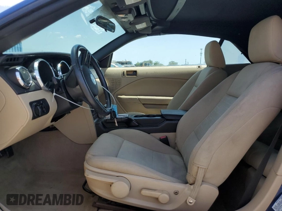 2006 Ford Mustang Standard with VIN 1ZVFT84N265109025, listed as a Copart auction lot 57317845 with 94,626 mi miles and Salvage title. Bid and sale history available at DreamBid. Image 7.
