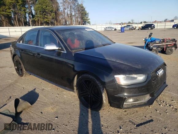 2014 Audi S4 Premium Plus with VIN WAUDGAFL0EA020770, listed as a Copart auction lot 44546215 with 137,426 mi miles and Salvage Title. Bid and sale history available at carsss.com. Image 4.