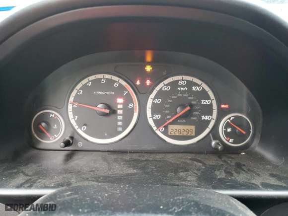 2005 Honda CR-V LX with VIN JHLRD78525C047883, listed as a Copart auction lot 75682004 with 228,299 mi miles and Salvage Title. Bid and sale history available at carsss.com. Image 9.