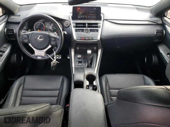 2021 Lexus NX 300 F Sport z VIN JTJSARBZ2M2203016, wystawiony jako Copart lot #44921035 z przebiegiem 41 580 mil mil oraz Nie do naprawy • Non repairable. Historia ofert i sprzedaży dostępna na DreamBid. Obrazek 8.