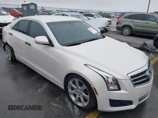 2013 Cadillac ATS Luxury z VIN 1G6AB5RA1D0156368, wystawiony jako IAAI lot #41283194 z przebiegiem 95 770 mil mil oraz . Historia ofert i sprzedaży dostępna na DreamBid. Obrazek 1.