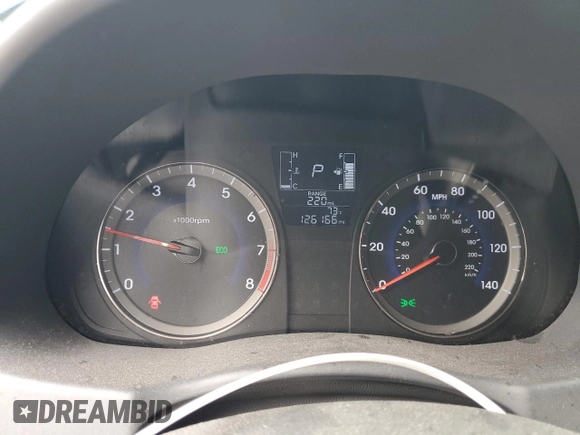 2017 Hyundai Accent SE with VIN KMHCT4AE5HU279435, listed as a Copart auction lot 87079404 with 126,166 mi miles and Salvage Title. Bid and sale history available at carsss.com. Image 9.