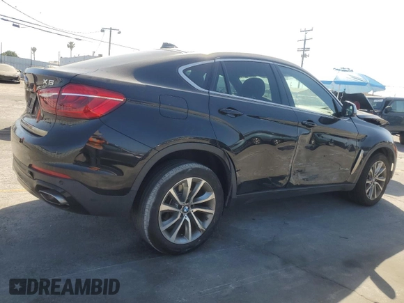 2018 BMW X6 sDrive35i z VIN 5UXKU0C54J0G69704, wystawiony jako Copart lot #57335475 z przebiegiem 61 777 mil mil oraz Szkoda całkowita • Salvage title. Historia ofert i sprzedaży dostępna na DreamBid. Obrazek 3.