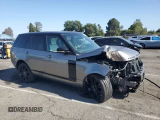 2021 Land Rover Range Rover P525 Westminster с VIN SALGS2SE1MA438693, выставлен на аукционе Copart как лот 56332455 с пробегом 41 651 миль миль и Списание • Salvage title. История ставок и продаж доступна на DreamBid. Изображение 4.