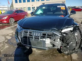 2024 Audi Q5 Premium with VIN WA1ABAFY7R2067157, listed as a Copart auction lot 83634674 with 4,340 mi miles and Salvage Title. Bid and sale history available at carsss.com. Image 14.