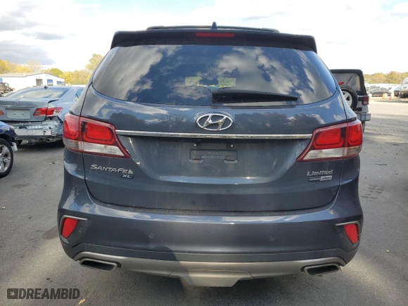 2019 Hyundai Santa Fe XL Limited Ultimate with VIN KM8SRDHF6KU304939, listed as a Copart auction lot 75220344 with 117,165 mi miles and Salvage Title. Bid and sale history available at carsss.com. Image 6.