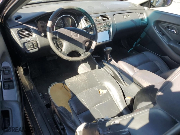 2001 Honda Accord Cpe EX w/Leather with VIN 1HGCG22511A005024, listed as a Copart auction lot 50484235 with 254,832 mi miles and Salvage Title. Bid and sale history available at carsss.com. Image 8.