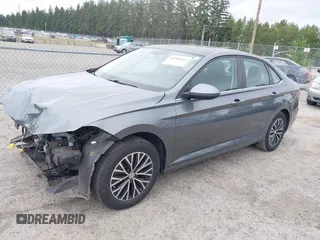 2019 Volkswagen Jetta S with VIN 3VWC57BU5KM223056, listed as a IAAI auction lot 42696119 with 56,586 mi miles and . Bid and sale history available at DreamBid. Image 2.