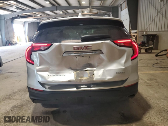 2018 GMC Terrain SLE z VIN 3GKALTEV4JL246849, wystawiony jako Copart lot #55416775 z przebiegiem 134 823 mil mil oraz Szkoda całkowita • Salvage title. Historia ofert i sprzedaży dostępna na DreamBid. Obrazek 6.