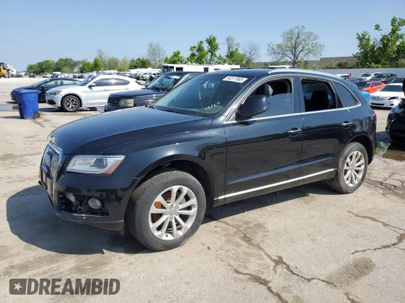 2015 Audi Q5 Premium Plus with VIN WA1LFAFP7FA038053, listed as a Copart auction lot 54517965 with 135,692 mi miles and Clean Title. Bid and sale history available at carsss.com. Image 1.
