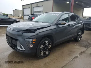 2025 Hyundai Kona SEL with VIN KM8HBCAB5SU215444, listed as a Copart auction lot 54619815 with 13,095 mi miles and Clean Title. Bid and sale history available at carsss.com. Image 1.