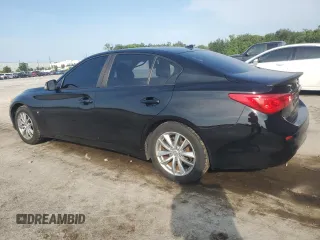 2014 Infiniti Q50 Hybrid Premium z VIN JN1AV7AP7EM690200, wystawiony jako Copart lot #57502835 z przebiegiem 144 447 mil mil oraz Nie do naprawy. Historia ofert i sprzedaży dostępna na DreamBid. Obrazek 2.