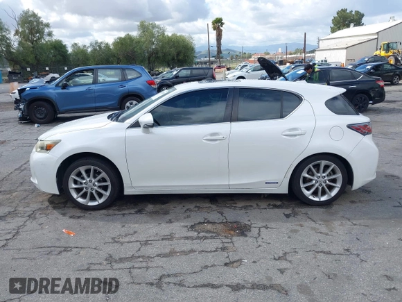 2012 Lexus CT CT 200h with VIN JTHKD5BHXC2075227, listed as a IAAI auction lot 41740583 with 129,412 mi miles and . Bid and sale history available at carsss.com. Image 14.